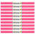 Krepppapier-Rollen, nassfest, 50 cm x 2,5 m, 10 Rollen, pink - Pink
