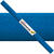 Krepppapier-Rollen, nassfest, 50 cm x 2,5 m, 1 Rolle, brillantblau - Brillantblau
