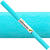 Krepppapier-Rollen, nassfest, 50 cm x 2,5 m, 1 Rolle, eisblau - Eisblau