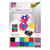 Bastelpackung Glitterpapier 10 Bg., 23x33cm 70g/m