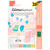Glitterkarton-Block Pastell, 17,4x24,5cm, 300g/m, 6 Blatt sortiert