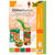 Glitterkarton Set Oriental, 300g/qm, 24x34cm, 5 Blatt sortiert