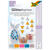 Glitterkarton-Set Grob, 17,4x24,5cm, 5 Blatt sortiert