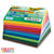 Faltblätter 'Midi', 500 Blatt,10 Farben, 7,5x7,5cm - 7,5x7,5 cm, 500 Stück