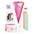 Schultüten-Bastelset Einhorn, irisierend pink, inkl. Zubehör & Anleitung Bild 3