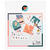 Adventskalender Santa & Friends, 72 Teile inkl. 24 Beutel, Holzklammern & Sticker Bild 2