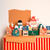 Adventskalender Santa & Friends, 72 Teile inkl. 24 Beutel, Holzklammern & Sticker Bild 4