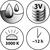 LED Deko-Licht, 2 Stck inkl. 4 Batterien Bild 3