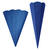 5er Pack Geschwister Schult�ten Rohlinge, 41cm, Glitter Ultramarine - Ultramarin