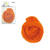 Create It Easy Schafwolle, 50g, orange - Orange, 50 g