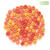 Create it Easy Holzperlen-Mix, 15 mm, 14 Stk., orange - Mix-Orangetne