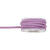 NEU Velour-Lederband-Rolle, 3 mm / 2 m, flach, lila