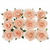 Glorex Rschen mit Draht, 40mm, 12 Stk., Rosa - Rosen, Rosa, 4 cm