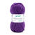 Filzwolle Uni, 100% Schurwolle, Oeko-Tex-Standard, 50g, 50m, Farbe 11, Violett - Violett (11)