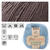 SALE Strick- und Häkelgarn, 100 % Bio-Baumwolle, Cottonwood, 50g / 105m, Farbe 18, Dunkelbraun