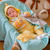 Strickgarn Baby color, Oeko-Tex Standard, 50g, 150m, Farbe 05, blau multicolor Bild 3