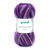 Strickgarn Lisa color, 100% Polyacryl, Oeko-Tex Standard, 50g, 133m, Farbe 04, brombeere-fuchsia-lila - 04, Brombeere-Fuchsia-Lila