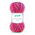 Strickgarn Lisa color, 100% Polyacryl, Oeko-Tex Standard, 50g, 133m, Farbe 10, lila-pink-orange - 10, Lila-Pink-Orange