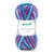 Strickgarn Lisa color, 100% Polyacryl, Oeko-Tex Standard, 50g, 133m, Farbe 18, petrol-mint-lila - 18, Petrol-Mint-Lila
