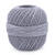 Hkel-und Strickgarn 10, 100% Baumwolle, Oeko-Tex-Standard, 50g, 280m, Farbe 10, Silbergrau - Silbergrau