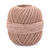 Hkel-und Strickgarn 10, 100% Baumwolle, Oeko-Tex-Standard, 50g, 280m, Farbe 19, Rehbraun - Rehbraun