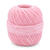 Hkel-und Strickgarn 10, 100% Baumwolle, Oeko-Tex-Standard, 50g, 280m, Farbe 20, Hellrosa - Hellrosa