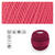 Hkel-und Strickgarn 10, 100% Baumwolle, Oeko-Tex-Standard, 50g, 280m, Farbe 08, Erdbeerrot