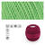 Häkel-und Strickgarn 10, 100% Baumwolle, Oeko-Tex-Standard, 50g, 280m, Farbe 14, Gelbgrün