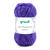 Strickgarn Lisa Jeans, 100% Polyacryl, Oeko-Tex Standard, 50g, 133m, Farbe 02, violett meliert - Violett