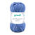 Strickgarn Lisa Jeans, 100% Polyacryl, Oeko-Tex Standard, 50g, 133m, Farbe 06, jeansblau meliert - Jeansblau