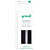 Klettband selbstklebend, 60 cm x 20 mm, schwarz