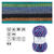 Strumpfwolle Hot Socks color, 75% Schurwolle, 25% Polyamid, Oeko-Tex Standard, 50g, 210m, Farbe 405, english green tea