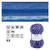 Strumpfwolle Hot Socks color, 75% Schurwolle, 25% Polyamid, Oeko-Tex Standard, 50g, 210m, Farbe 407, ocean
