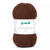 Strickgarn Lisa, 100% Polyacryl, Oeko-Tex Standard, 50g, 150m, Farbe 23, Schoko