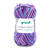 Cotton Quick print, 100% Baumwolle, Oeko-Tex-Standard, 50g, 125m, Farbe 171, Aubergine Multicolor