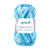 Cotton Quick print, 100% Baumwolle, Oeko-Tex-Standard, 50g, 125m, Farbe 183, Aqua Multicolor - Aqua Multicolor