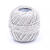 Hkel- und Strickgarn Glitter uni, 90,5 % Viskose und 9,5 % Polyester, 25g, 110m, Farbe 8202, Silber