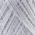 Hkel- und Strickgarn Glitter uni, 90,5 % Viskose und 9,5 % Polyester, 25g, 110m, Farbe 8202, Silber Bild 2