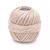 Hkel- und Strickgarn Glitter uni, 90,5 % Viskose und 9,5 % Polyester, 25g, 110m, Farbe 8209, Natur - Natur