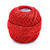 Hkel- und Strickgarn Glitter uni, 90,5 % Viskose und 9,5 % Polyester, 25g, 110m, Farbe 8222, Rot - Rot