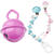 SALE Schnulli-Glckchen/Schelle, Cyclam, 15mm, 2 Stk. - Cyclam