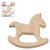SALE Hobbyfun Schnulli- Holzteil Schaukelpferd 70mm