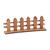 Hobbyfun Miniatur- Zaun, 8,5 x 3cm, braun