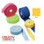 Trendy Filzband, B:4cm, L:1,5m, Gelb - Gelb