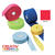Trendy Filzband, B:4cm, L:1,5m, Mohnrot - Mohnrot
