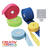 Trendy Filzband, B:4cm L:1,5m, Hellgrau meliert - Hellgrau meliert