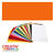 Trendy Filzplatte, 75x50cm, 1 St. Orange - Orange