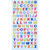 NEU SOFTY 3-D Sticker / Aufkleber, Grobuchstaben / Alphabet, bunt, 1 Bogen - Bunt