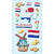 NEU SOFTY 3-D Sticker / Aufkleber, Niederlande / Holland, 1 Bogen - Niederlande