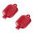 NEU Miniatur Wrmflasche rot fr Wichtel / Geldgeschenke, ca. 2 cm, 2 Stck